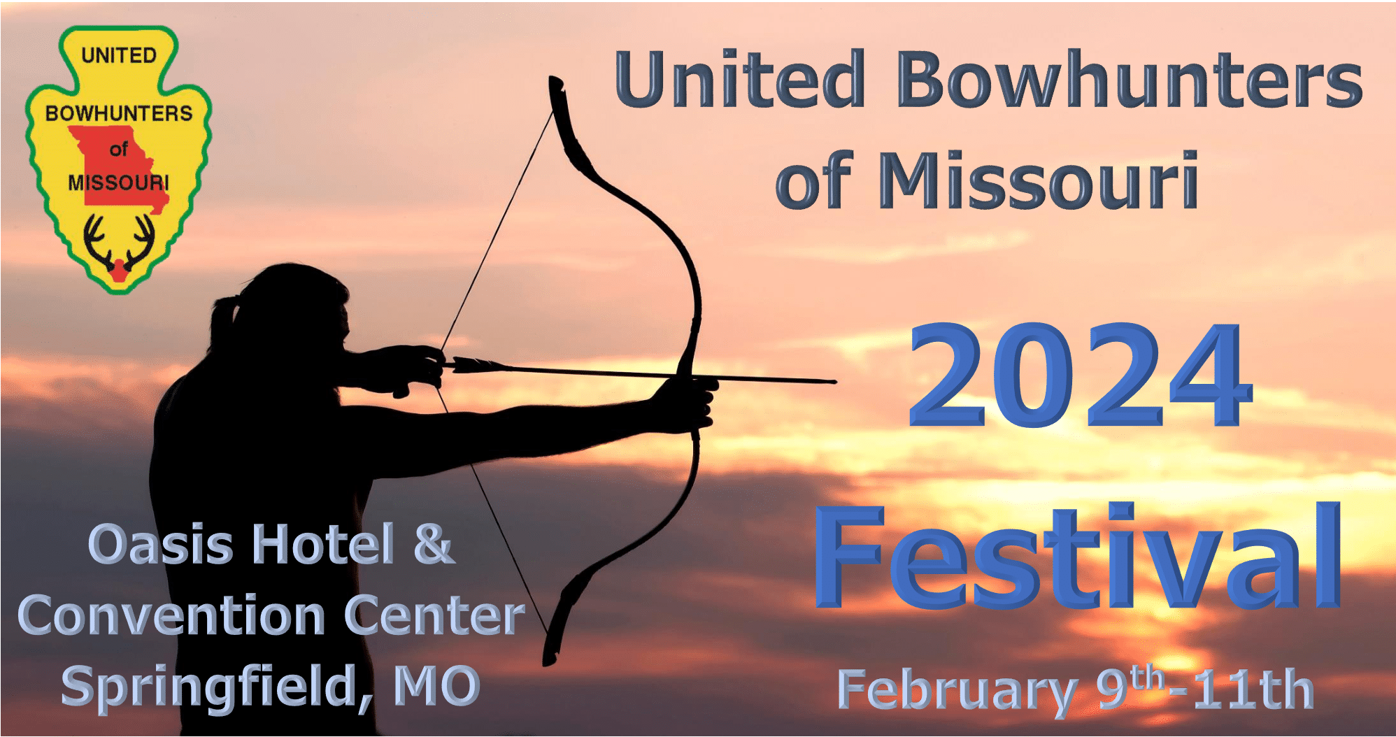 2024 United Bowhunters Of Missouri Festival United Bowhunter S Of   UBMFestivalBanner2024 